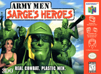 Army Men Sarge's Heroes Nintendo 64 US box art